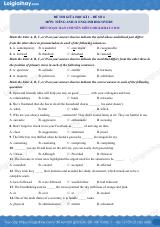 Đề thi giữa kì 1 Tiếng Anh 11 English Discovery - Đề số 4